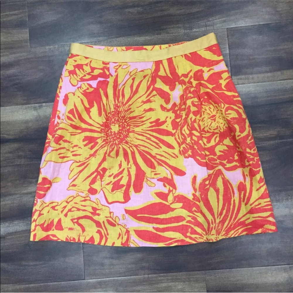 Size 6 Anthropologie Edme & Esyllte floral skirt